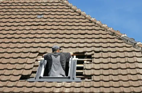 Pose de velux - Incheville